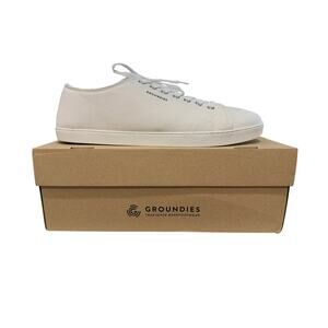 Groundies Lima Men Vegan Canvas Sneaker Size 12